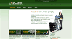 Desktop Screenshot of krakmar.pl